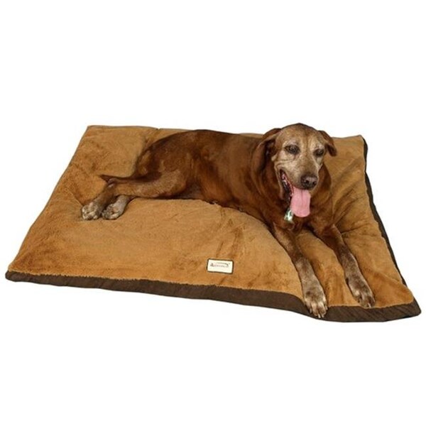 Aeromark M05HKF-ZS-XL Armarkat Pet Bed Mat 47 x 4.5 x 36 - Mocha & Brown M05HKF/ZS-XL - main